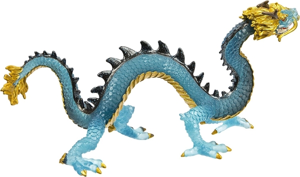 Kristallblauer Drache (Krystal Blue Dragon) Safari Mythologie Mythical Realms Figur